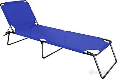 Lettino da mare pieghevole