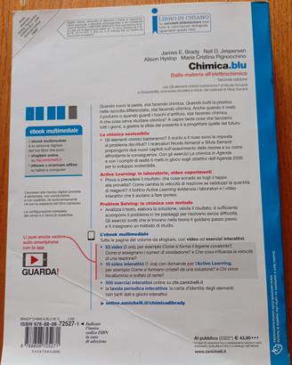 CHIMICA.BLU  DALLA MATERIA ALL'ELETTROCHIMICA