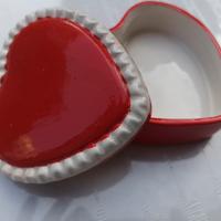 Portagioie a Cuore in Ceramica

