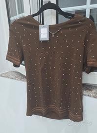 t-shirt/maglia a maniche corte in cotone