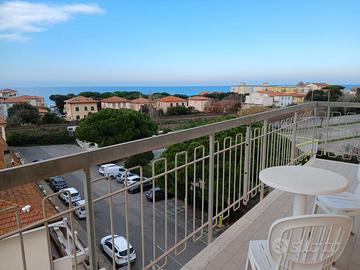 Appartamento con terrazza abitabile vista mare