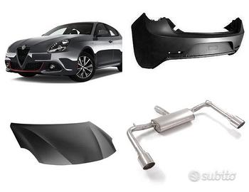 Alfa Giulietta musata fanale cofano freni molle 17