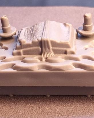 HeroQuest MB Tavolo Mago candelieri rotti original