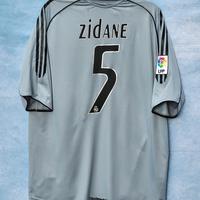 Maglia Real Madrid 2005-2006 Zidane 5 L originale 