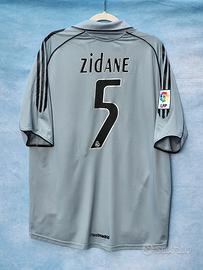 Maglia Real Madrid 2005-2006 Zidane 5 L originale 