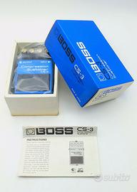 BOSS CS-3 Compression Sustainer “Black Label”