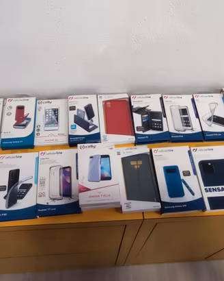 Accessori telefonia (custodie, vetrini, pellicole)