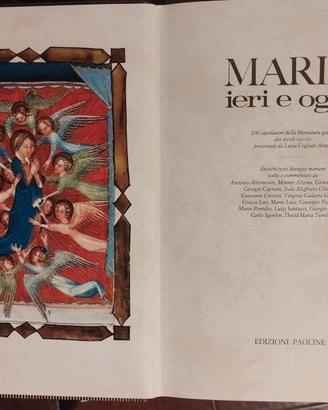 Maria ieri e oggi  - Libro con miniature
