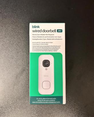 Videocitofono Blink Cablato 2K+ (Ultimo Modello) 