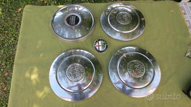Coprimozzi Alfa Romeo e Fiat d'epoca