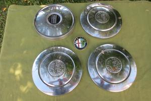 Coprimozzi Alfa Romeo e Fiat d'epoca