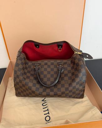 Borsa Louis Vuitton Speedy 35 Damier Ébène