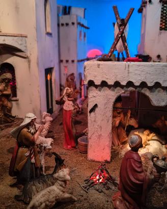 Presepe artigianale