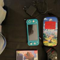 Nintendo Switch lite +fifa22 mincraft e joystick