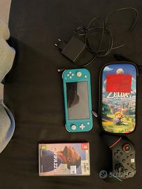 Nintendo Switch lite +fifa22 mincraft e joystick