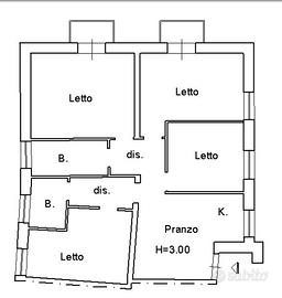 3 Camere Singole per studentesse