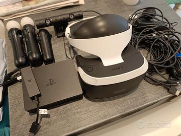 PSVR completo per PS4 (+ adattatore PS5)