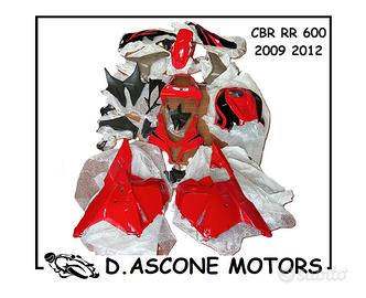 Kit carene Honda cbr 600 rr 2009 2012 ROSSO
