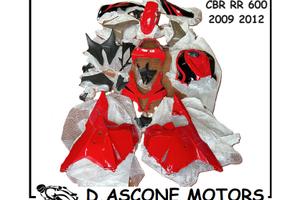 Kit carene Honda cbr 600 rr 2009 2012 ROSSO
