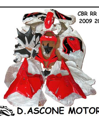 Kit carene Honda cbr 600 rr 2009 2012 ROSSO