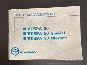 Libretto Originale Vespa 50 Special Anni ‘70