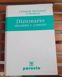 Dizionario dei sinonimi e dei contrari 