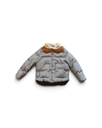 Giubbotto Blast-Off western spigato grigio tg M