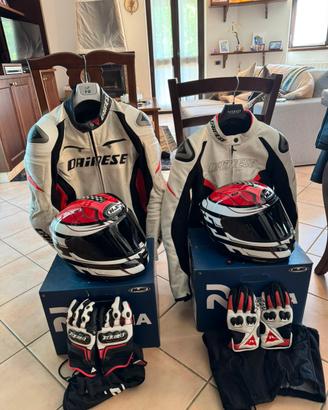 Dainese + HJC + Guanti