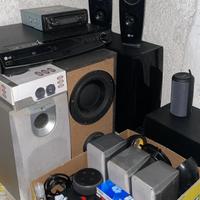 subwoofer e amolificatori