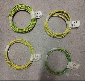 Cavi 1x6mm² giallo-verde