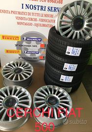 Cerchi e gomme fiat 500