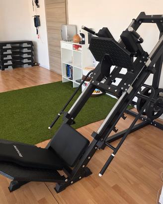 Hack Squat Leg Press Kingsgym