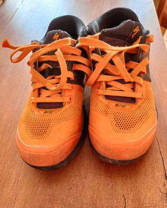 scarpe da Mountain bike arancioni 