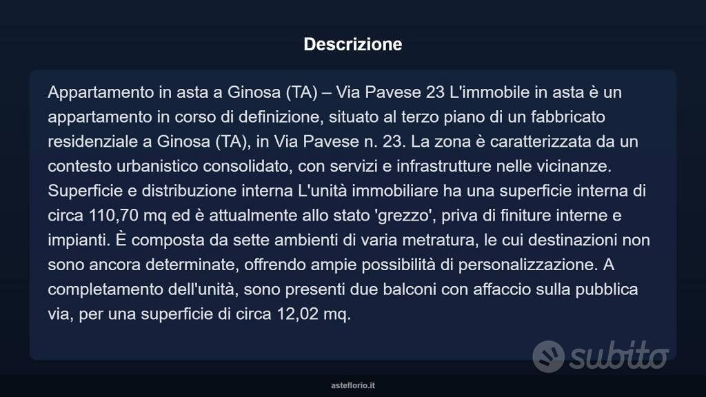 Appartamento – TA - Vista 4