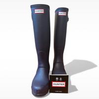Stivali Hunter Original alti blu navy n. 38
