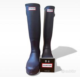 Stivali Hunter Original alti blu navy n. 38