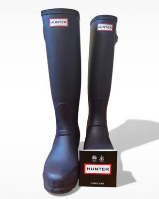 Stivali Hunter Original alti blu navy n. 38
