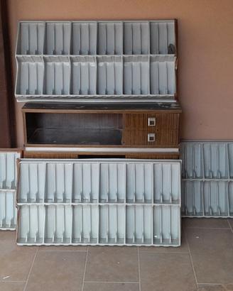 Video cassette whs  originali  con espositori