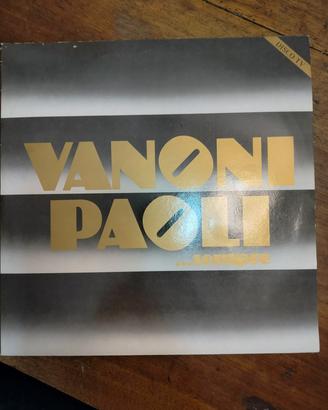 disco 33giri VANONI PAOLI