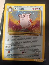 Pokemon Clefable Jungle Holo Ita