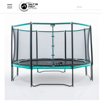 trampolino elastico 430 cm