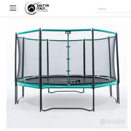 trampolino elastico 430 cm