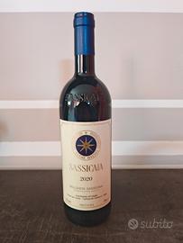 vino sassicaia 2020