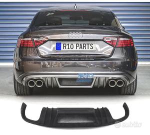 DIFFUSORE PER AUDI A5 COUPE CABRIO 07-11 LOOK RIEG