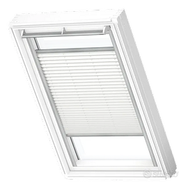 Tenda Velux plissettata bianca