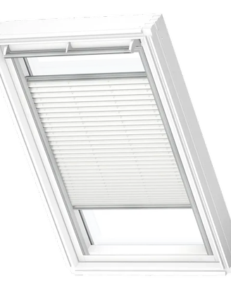 Tenda Velux plissettata bianca
