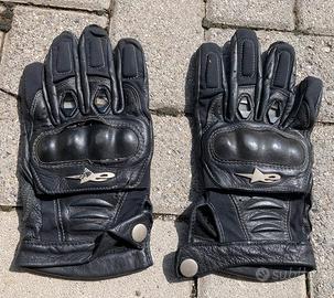 Guanti moto estivi Alpinestars in pelle tg. L