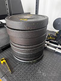 HI-TEMP BUMPER - DISCHI - SET DI PESI 100KG