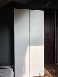 Armadio bianco Platza 80x180