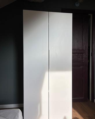 Armadio bianco Platza 80x180